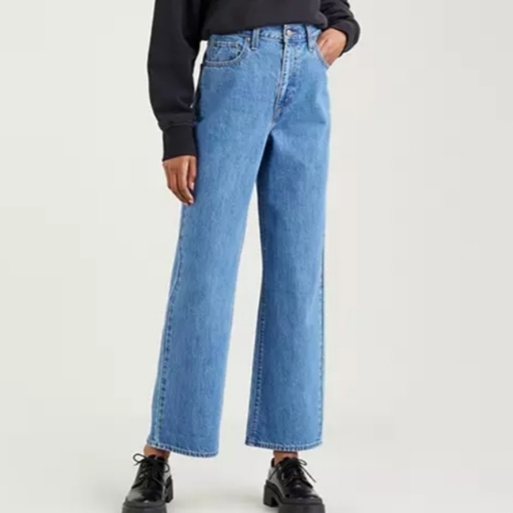 Levi's High Waist Straight Jeans 30W - Picture 1 of 14